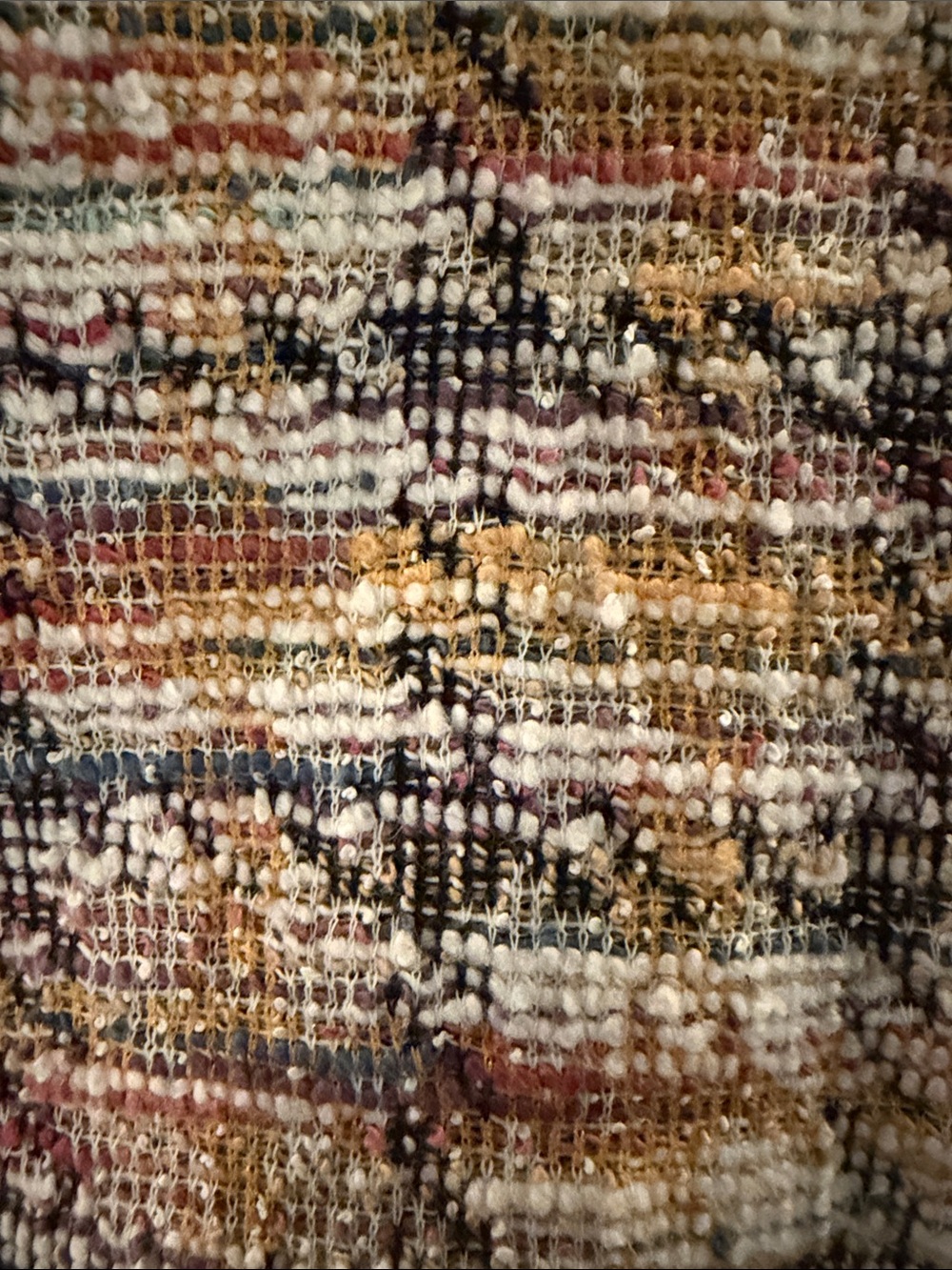 Liverpool Multicolor Tweed Zip-Front Jacket - Picture 4 of 6